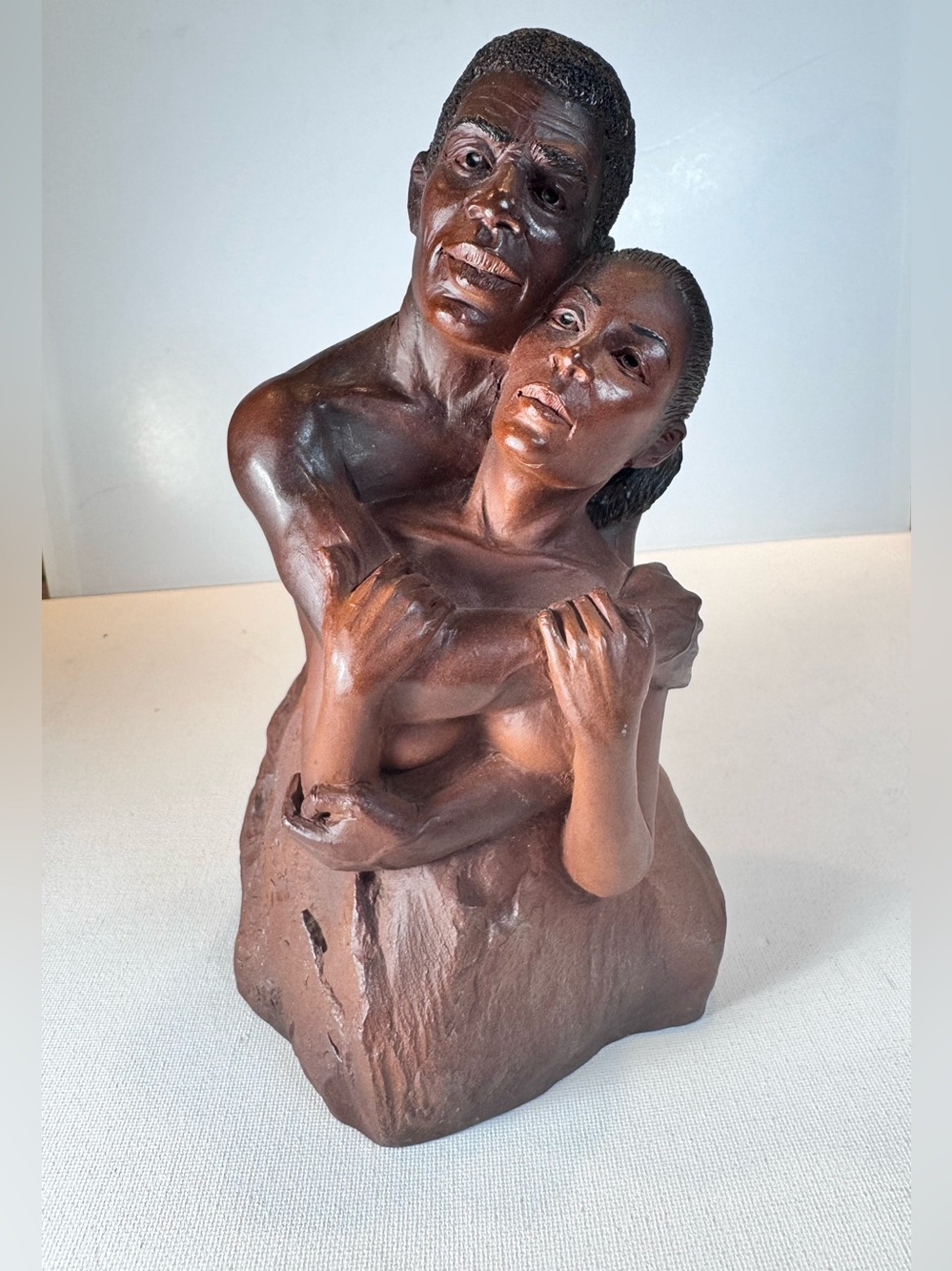 J. H. Boone Embrace 96- African American Couple Sculpture- 325/2500